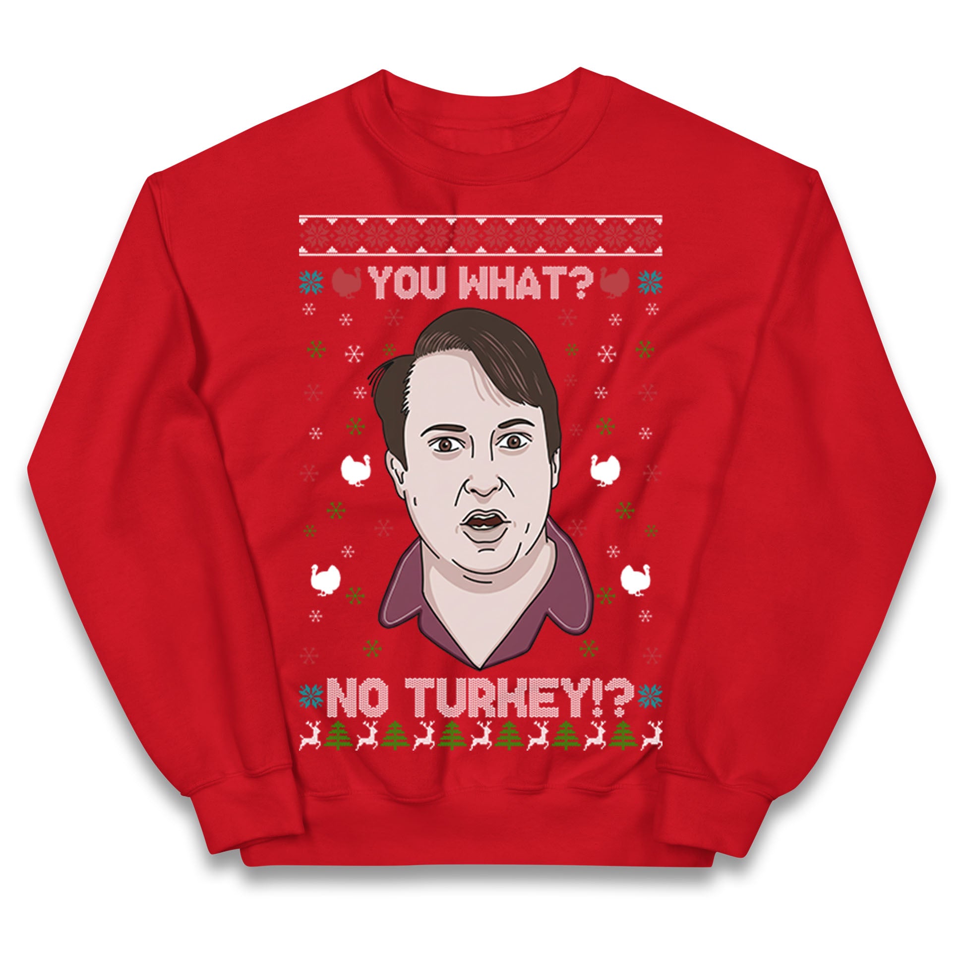 Peep Show Christmas Kids Jumper