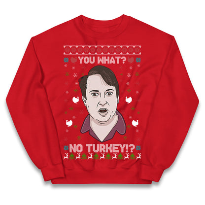 Peep Show Christmas Kids Jumper