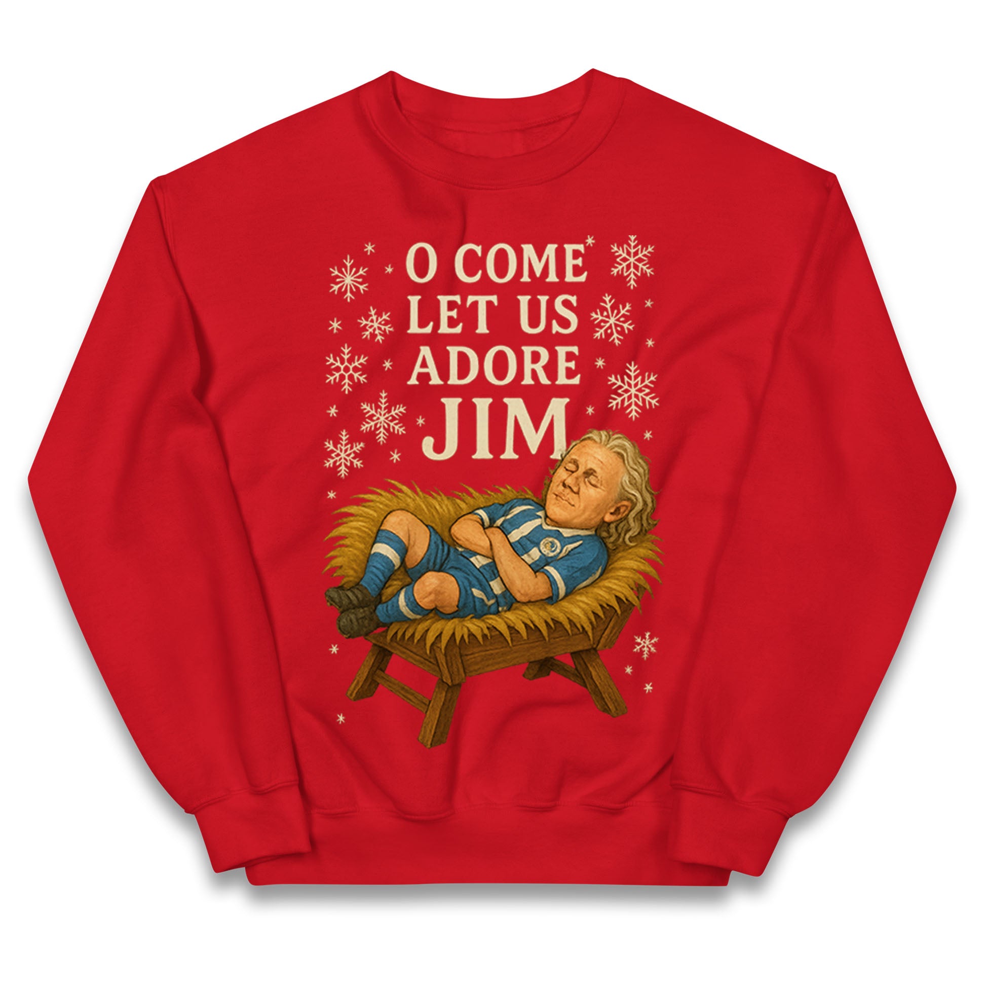 Wigan Athletic Christmas Kids Jumper 
