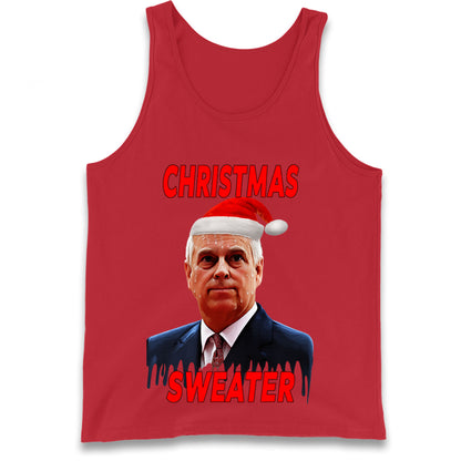 Prince Andrew Christmas Tank Top