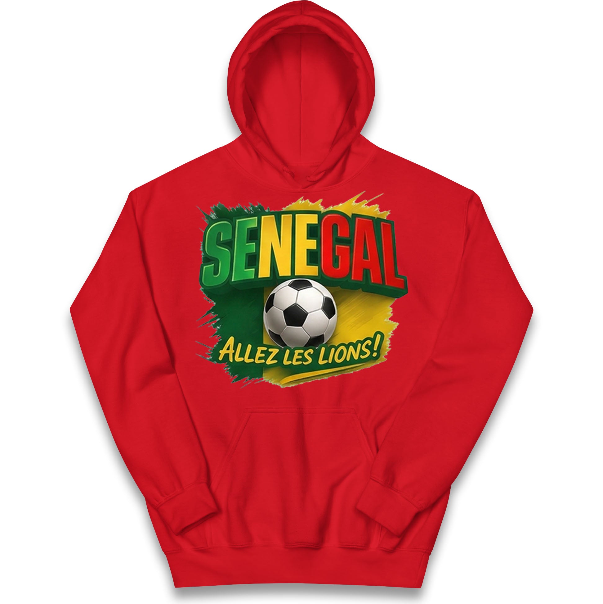Senegal Retro World Cup Kids Hoodie