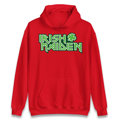Irish Maiden St Patricks Day Hoodie 