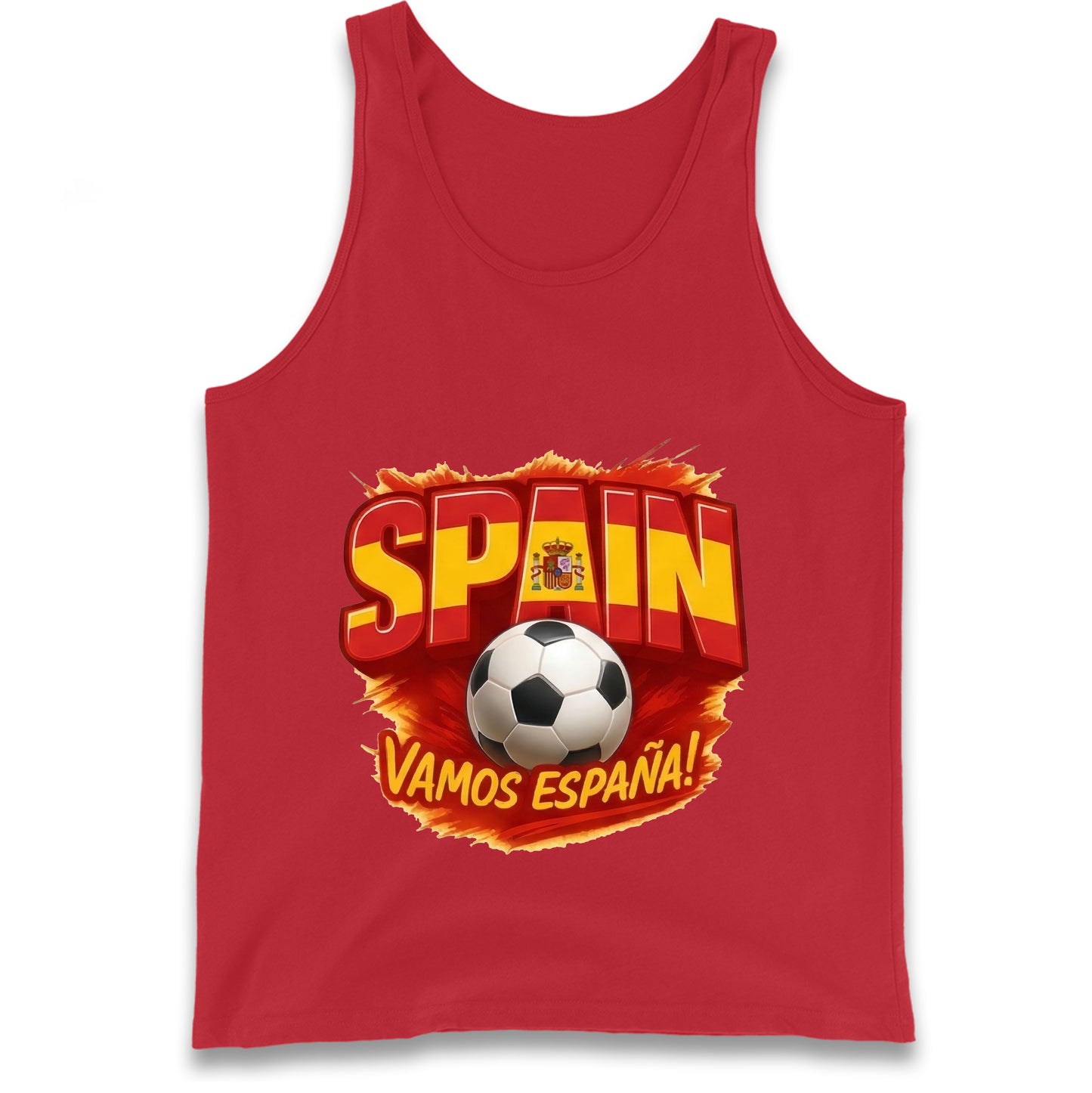 Spain Retro World Cup Tank Top