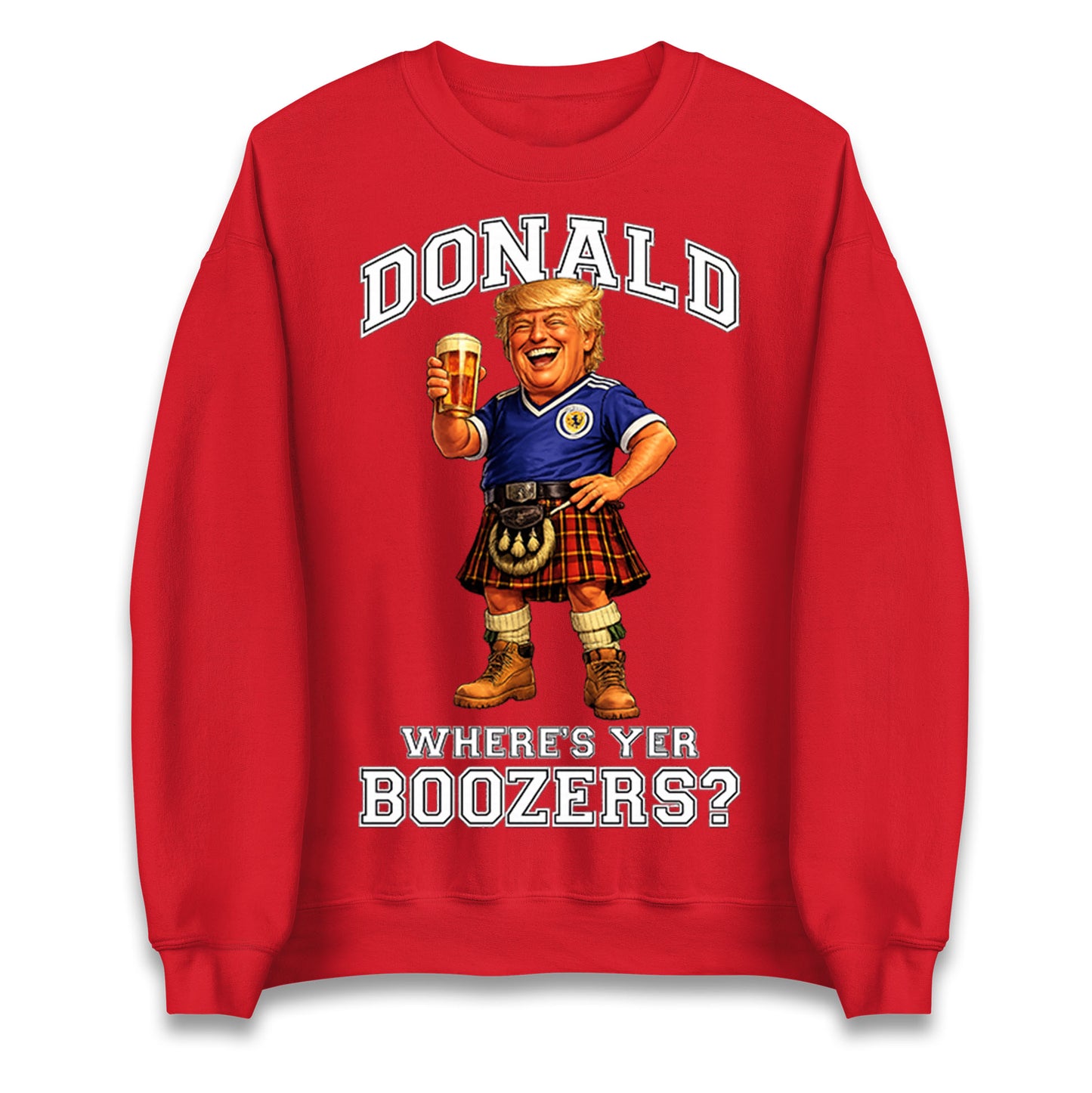 Donald Trump Scotland World Cup Jumper