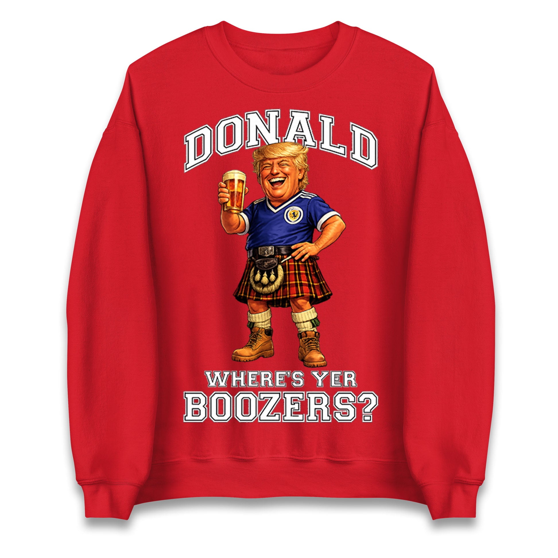 Donald Trump Scotland World Cup Jumper