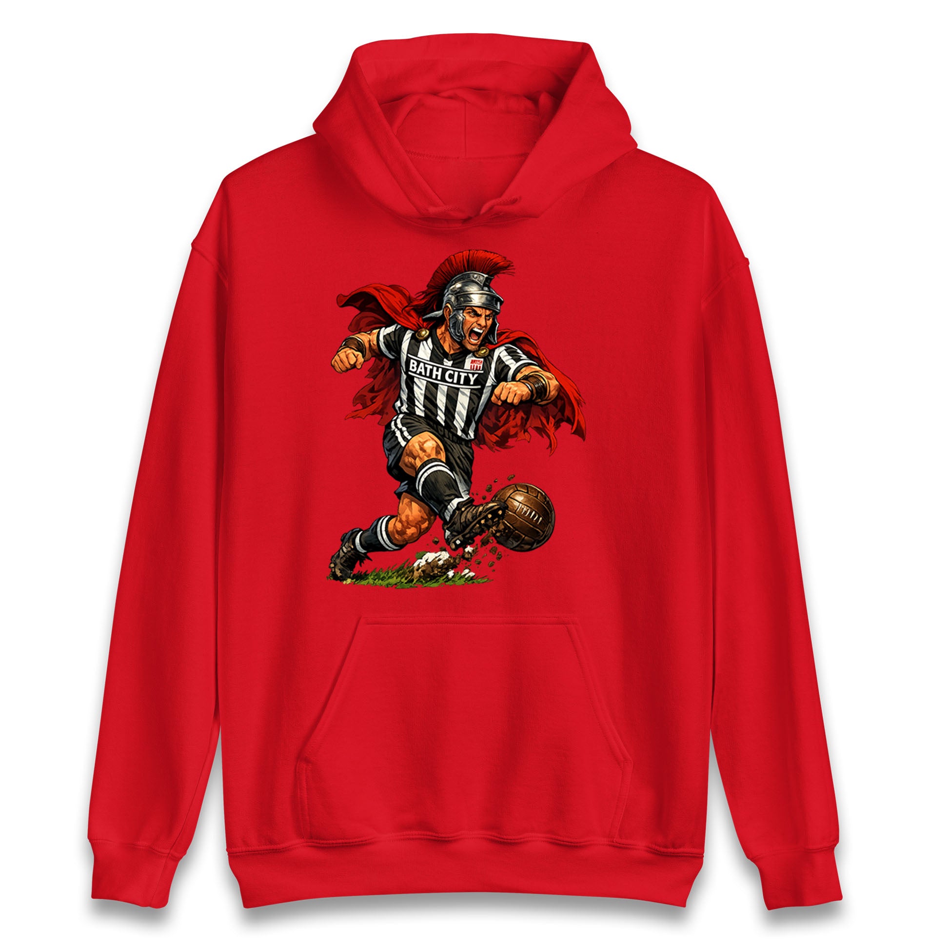 Retro Bath City Football Hoodie