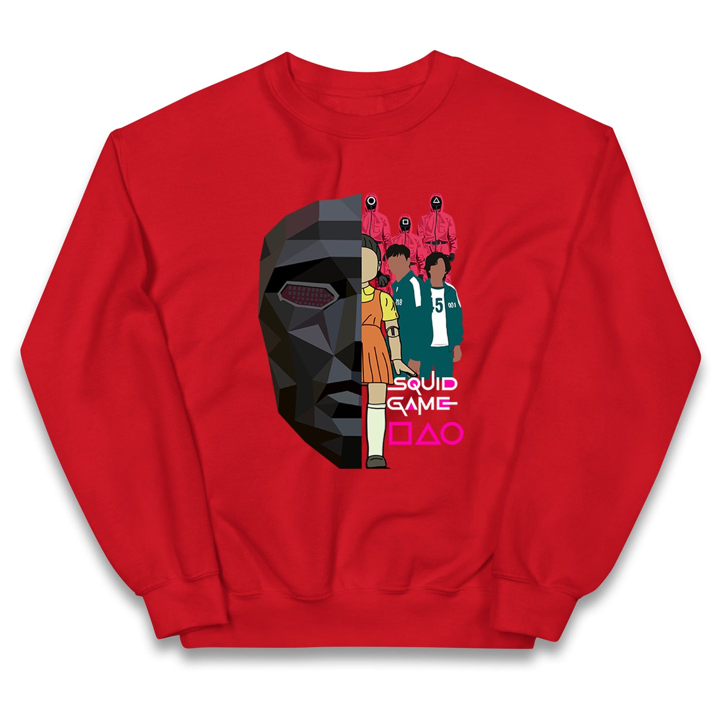 Squid Game Abstract Characters Jumper