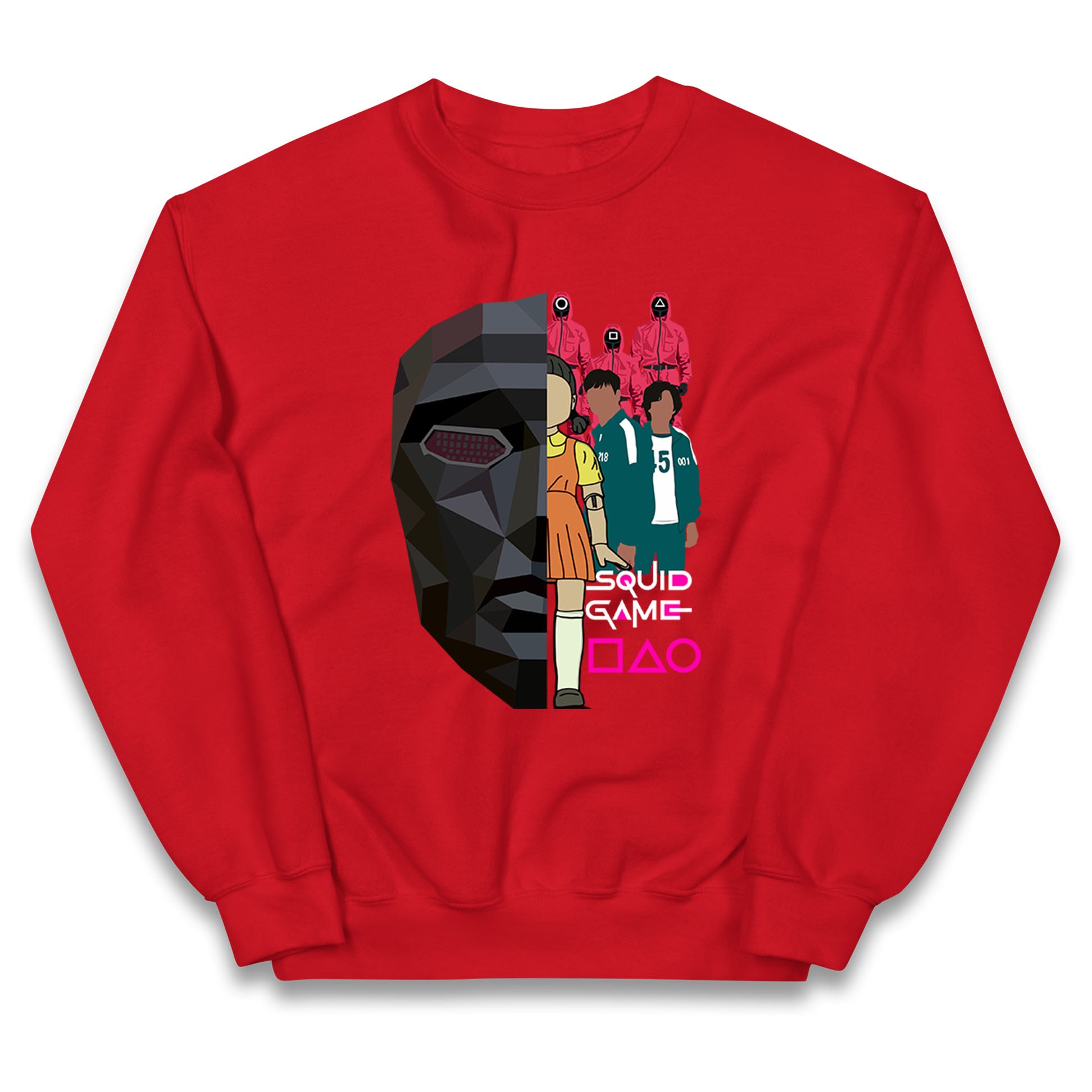 Squid Game Abstract Characters Jumper