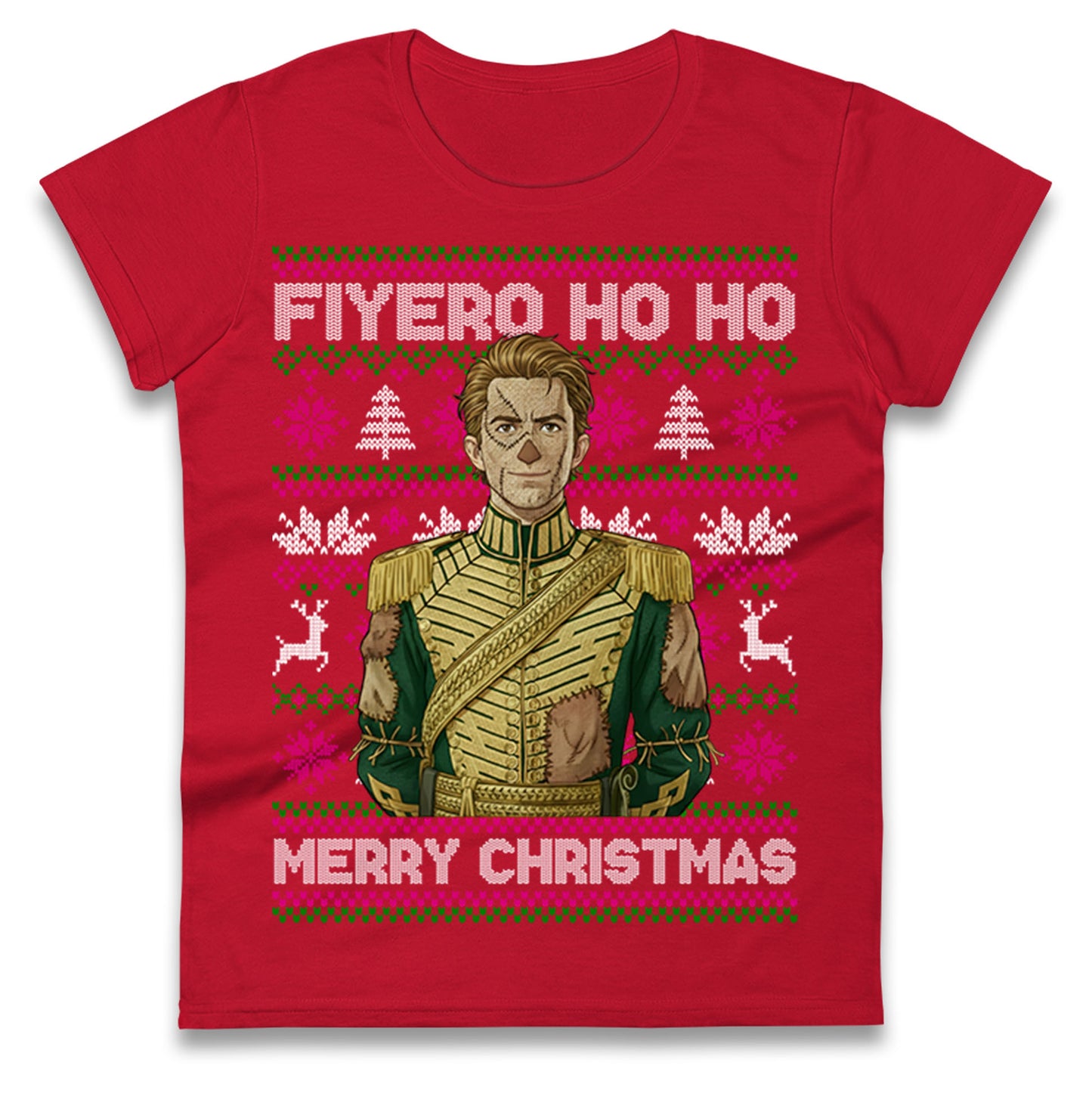 Prince Fiyero Wicked Christmas Ladies T Shirt