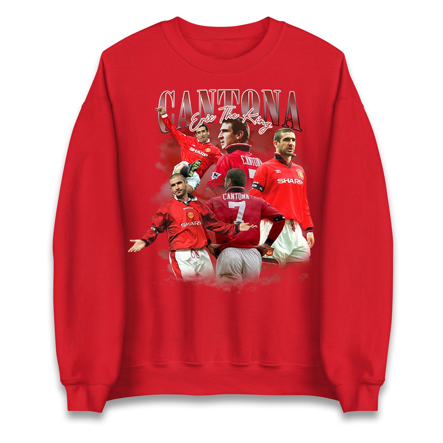 Retro Cantona Bootleg Football Unisex Sweatshirt
