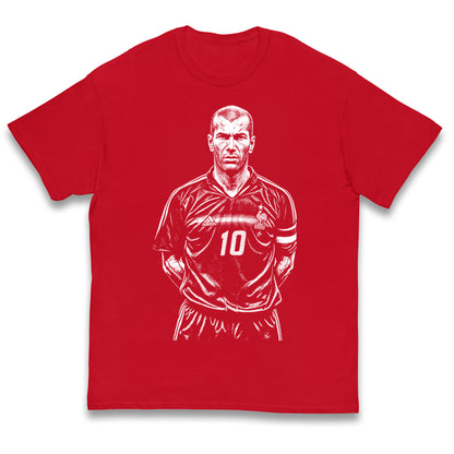 Zidane France 10 Kids T Shirt