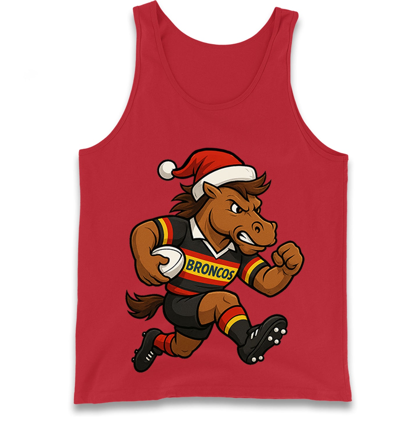 London Broncos Christmas Tank Top