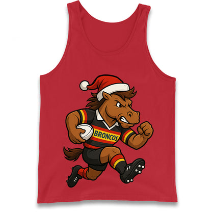 London Broncos Christmas Tank Top