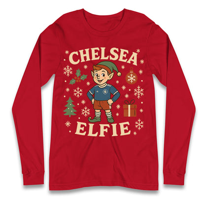 Chelsea FC Christmas Longsleeve T Shirt