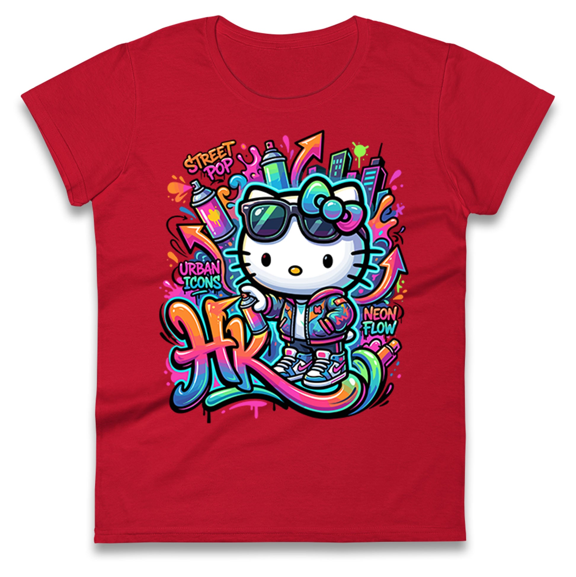 Hello Kitty Ladies T Shirt