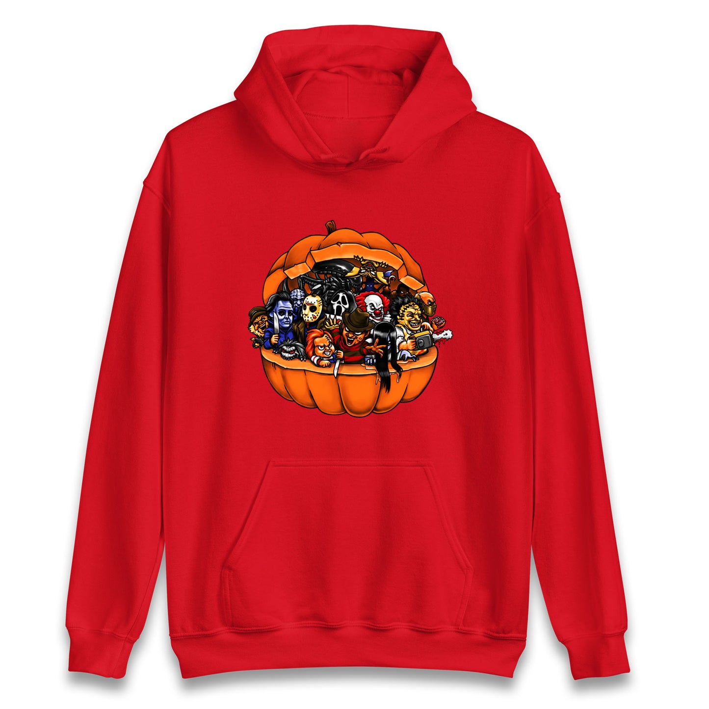 Super Villains Horror Friends Halloween Hoodie
