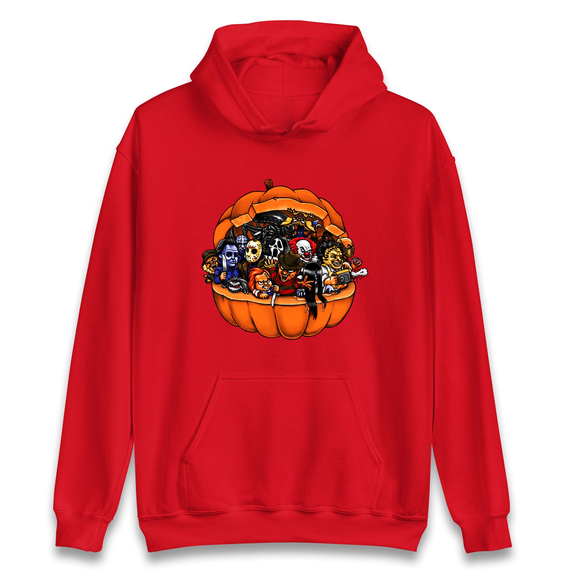 Super Villains Horror Friends Halloween Hoodie
