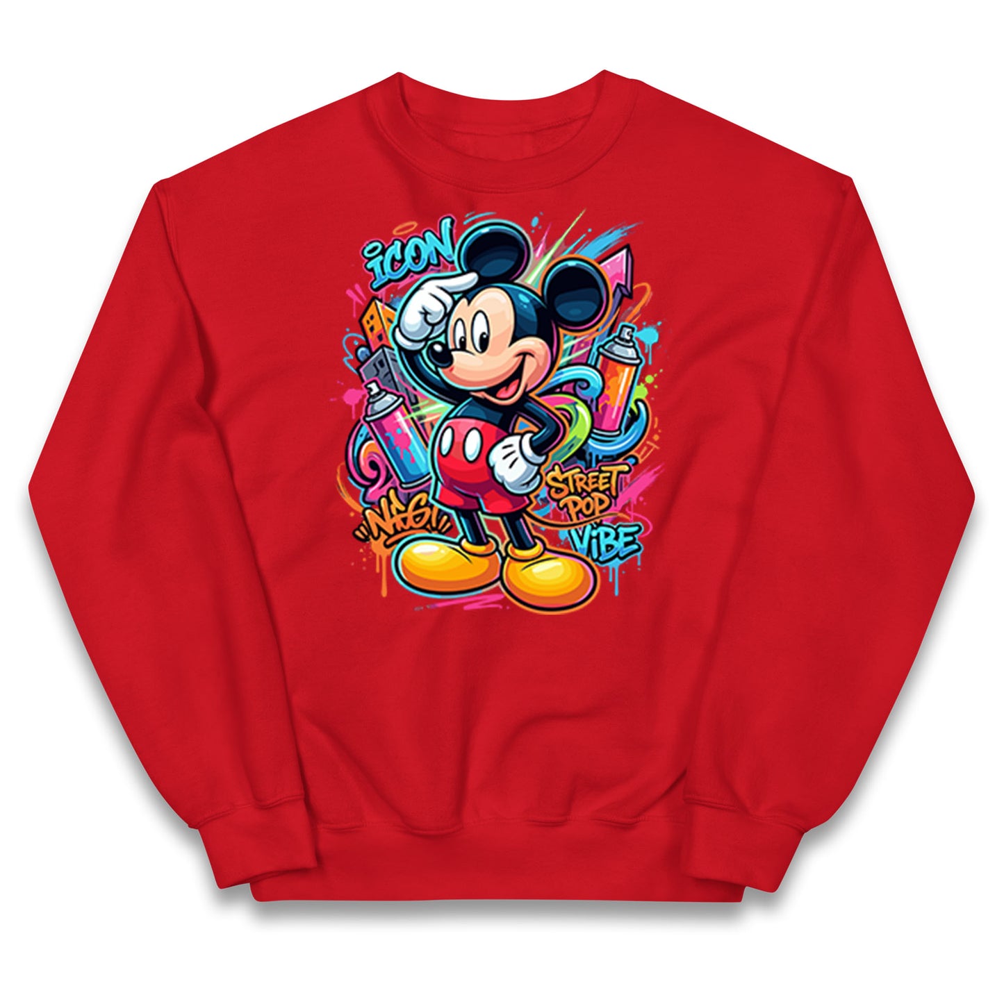 Graffiti Mickey Kids Jumper