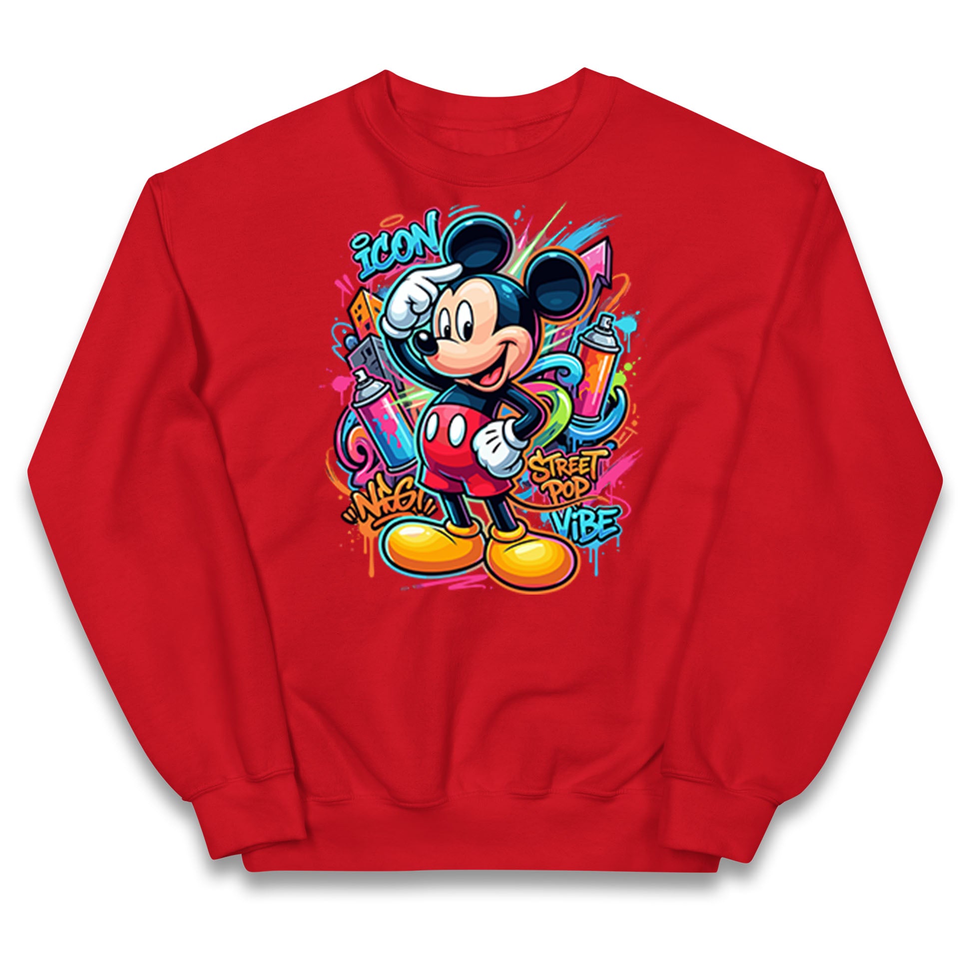 Graffiti Mickey Kids Jumper