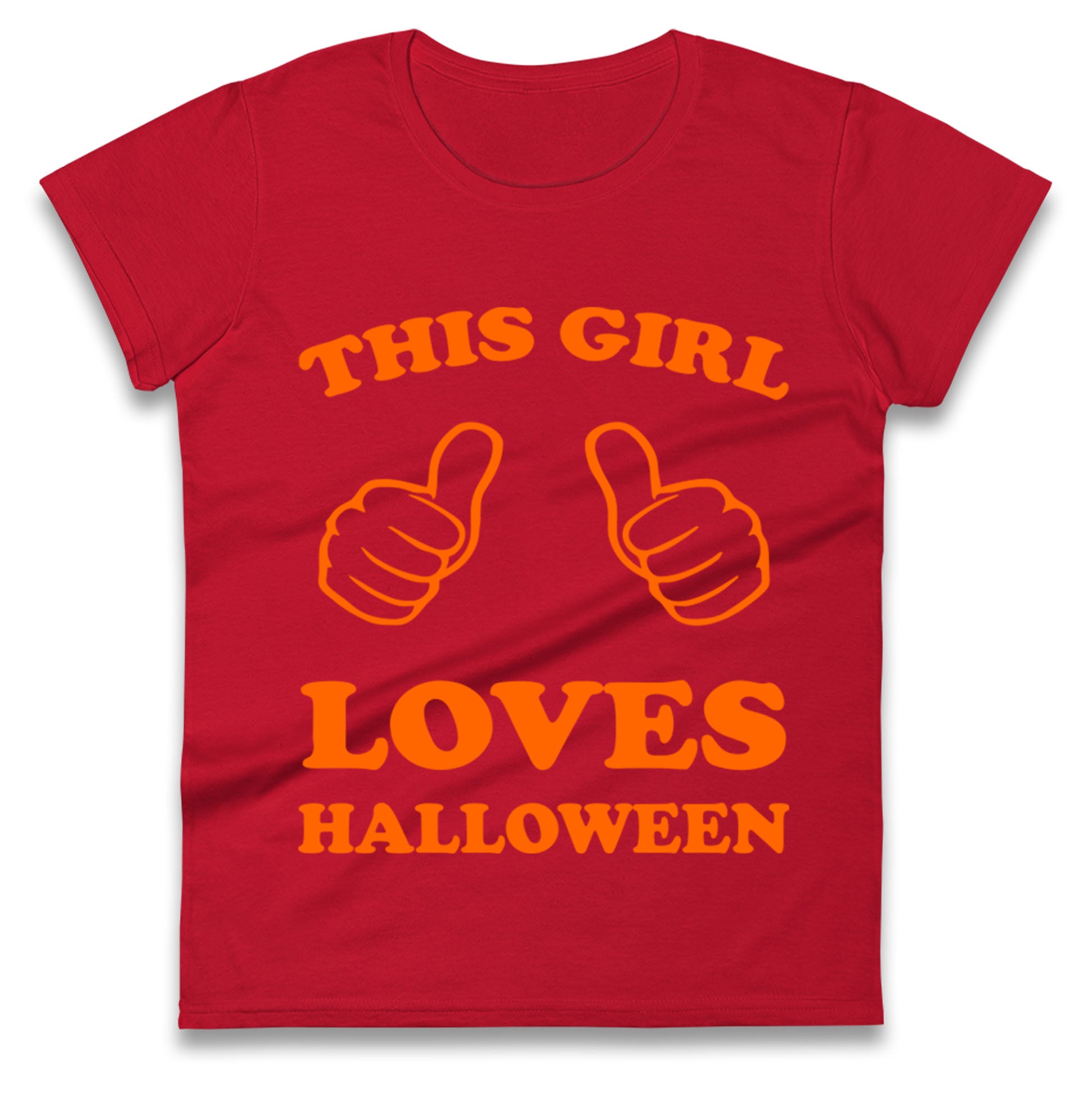 This Girl Loves Halloween t shirt
