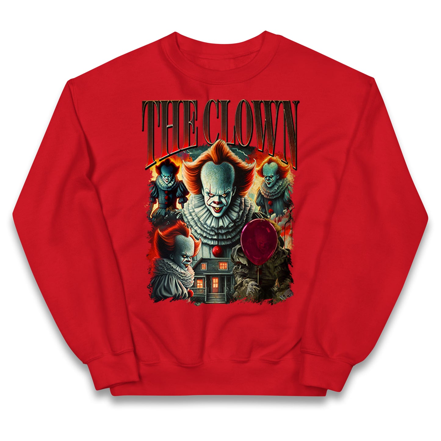The Clown Halloween Bootleg Kids Jumper