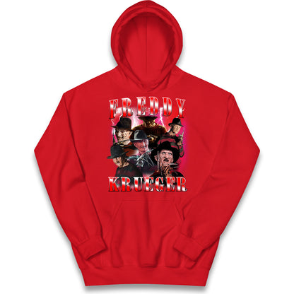Freddy Krueger Scary Halloween Bootleg Kids Hoodie