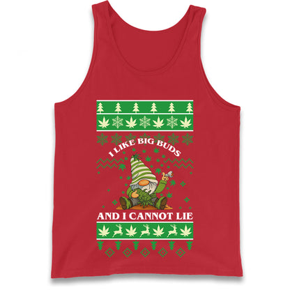 Cannabis Christmas Tank Top