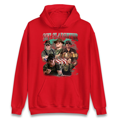 Sgt Slaughter Wrestling Hoodie UK