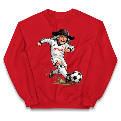 Classic Darlington Football Kids Jumper