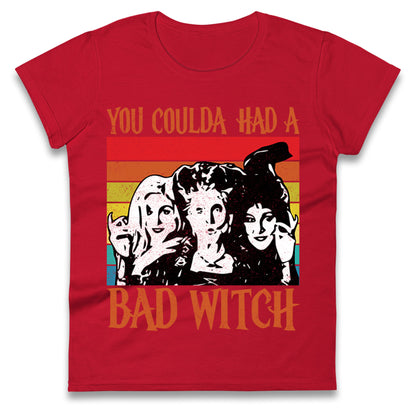 The Sanderson Sisters If You Could Had A Bad Witch Halloween Womens t shirt