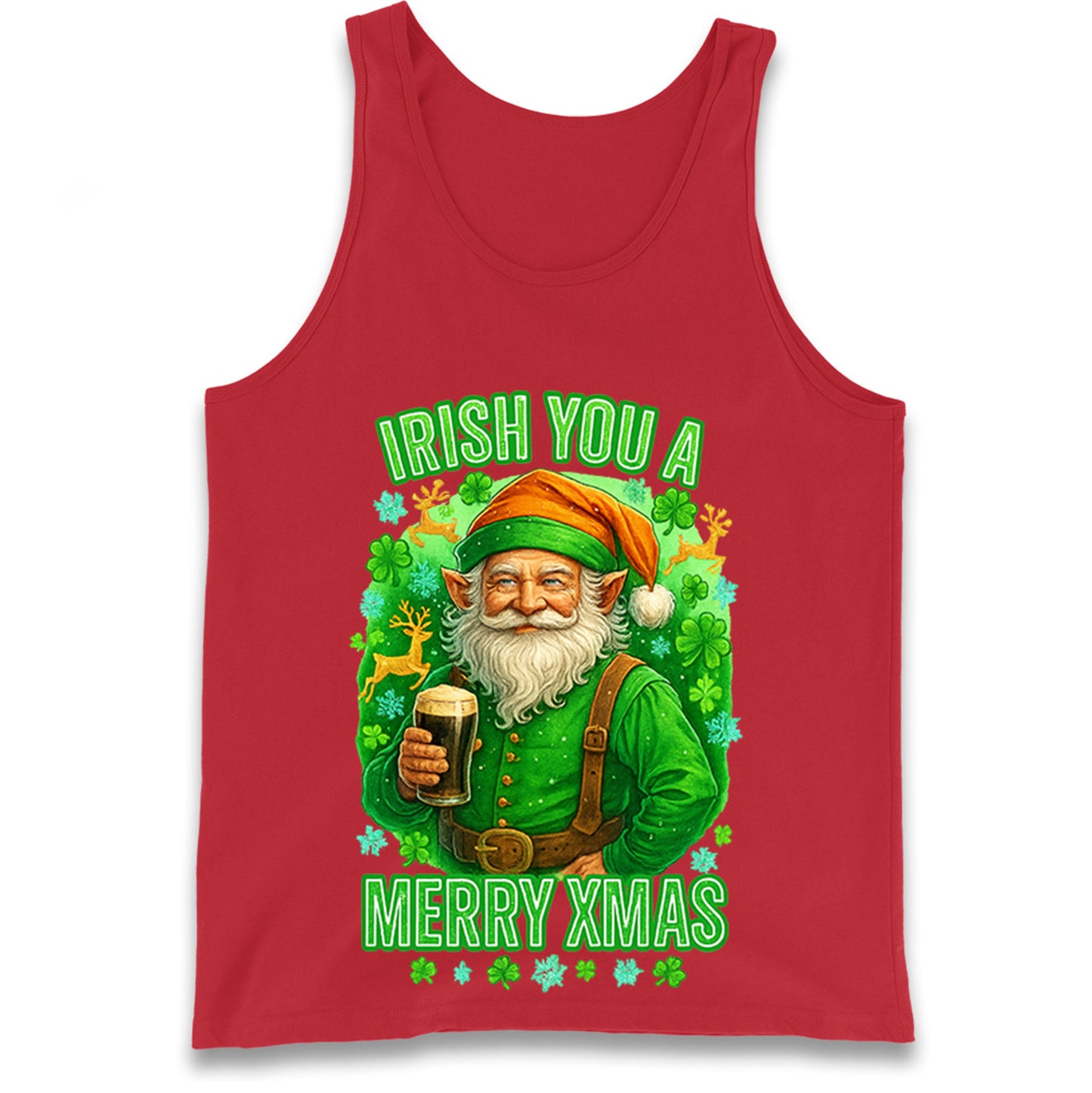 Irish Christmas Tank Top