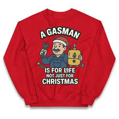 Gasman Christmas Kids Jumper