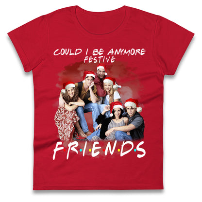 Friends Christmas Ladies T Shirt