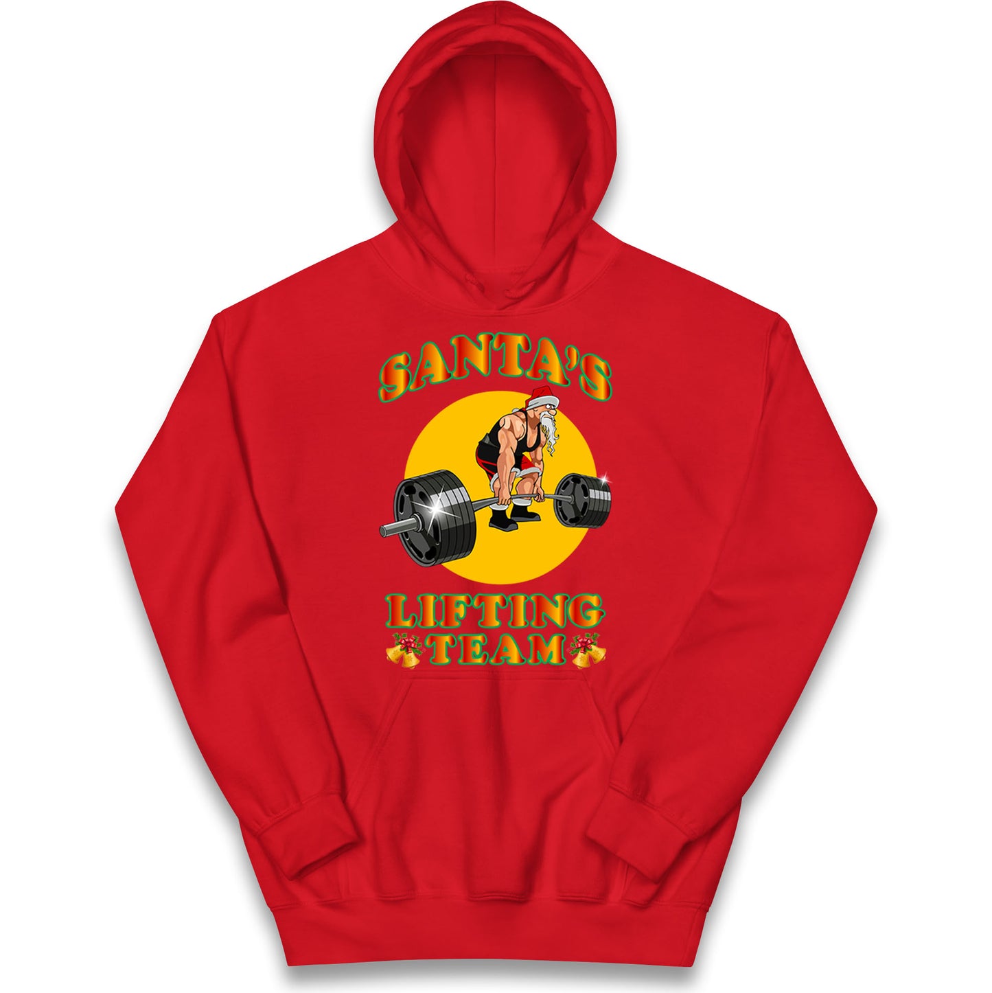 bodybuilding gym christmas hoodie