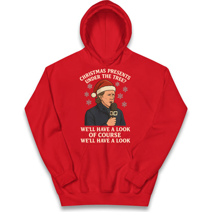 Steve McManaman Christmas Kids Hoodie