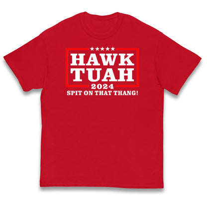Hawk Tuah Spit on That Thang 2024 Kids T Shirt