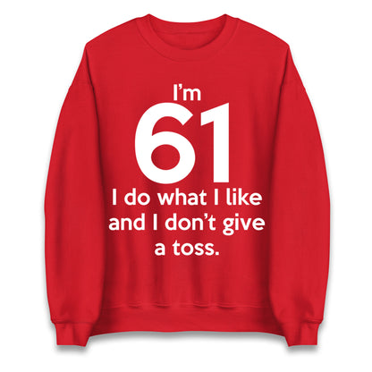 61th Birthday Jumper 