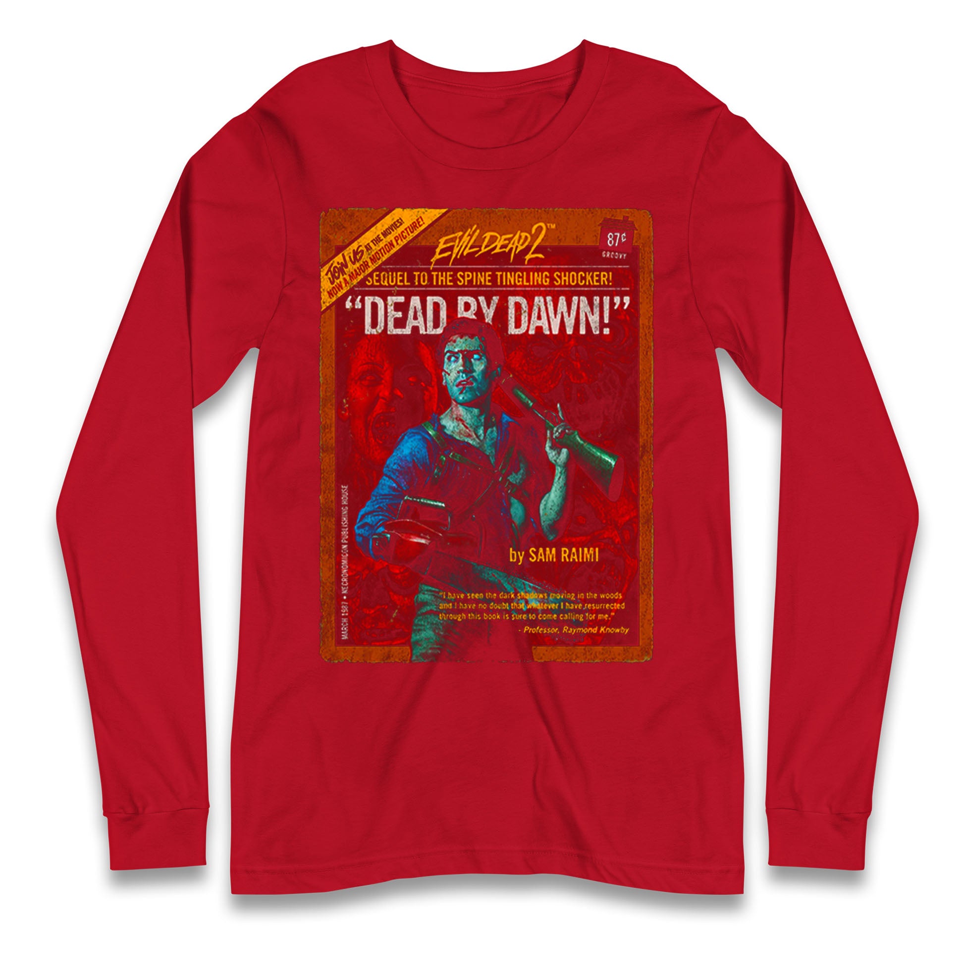 Evil Dead 2 Dead By Dawn Longsleeve T Shirt