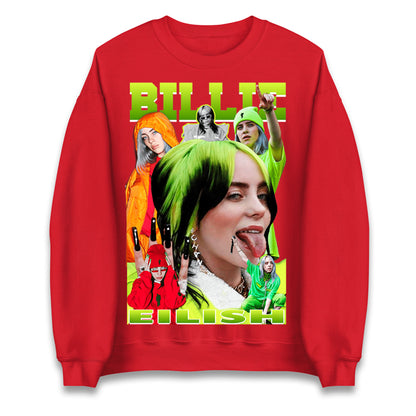 Billie Eilish Green Jumper