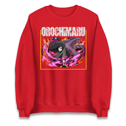 orochimaru and manda sweatshirt