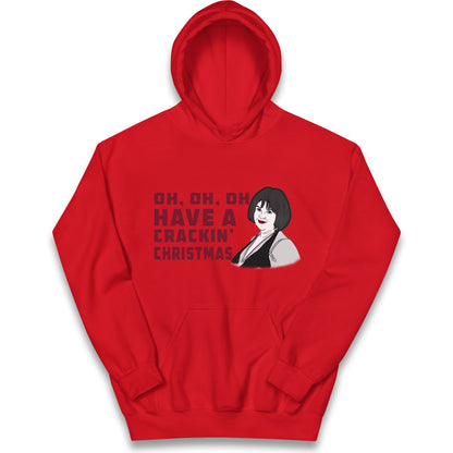 Oh My Crackin Christmas Nessa Gavin And Stacey Kids Hoodie