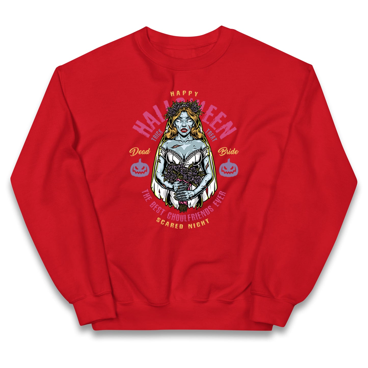 Halloween Ghoulfriends Kids Jumper