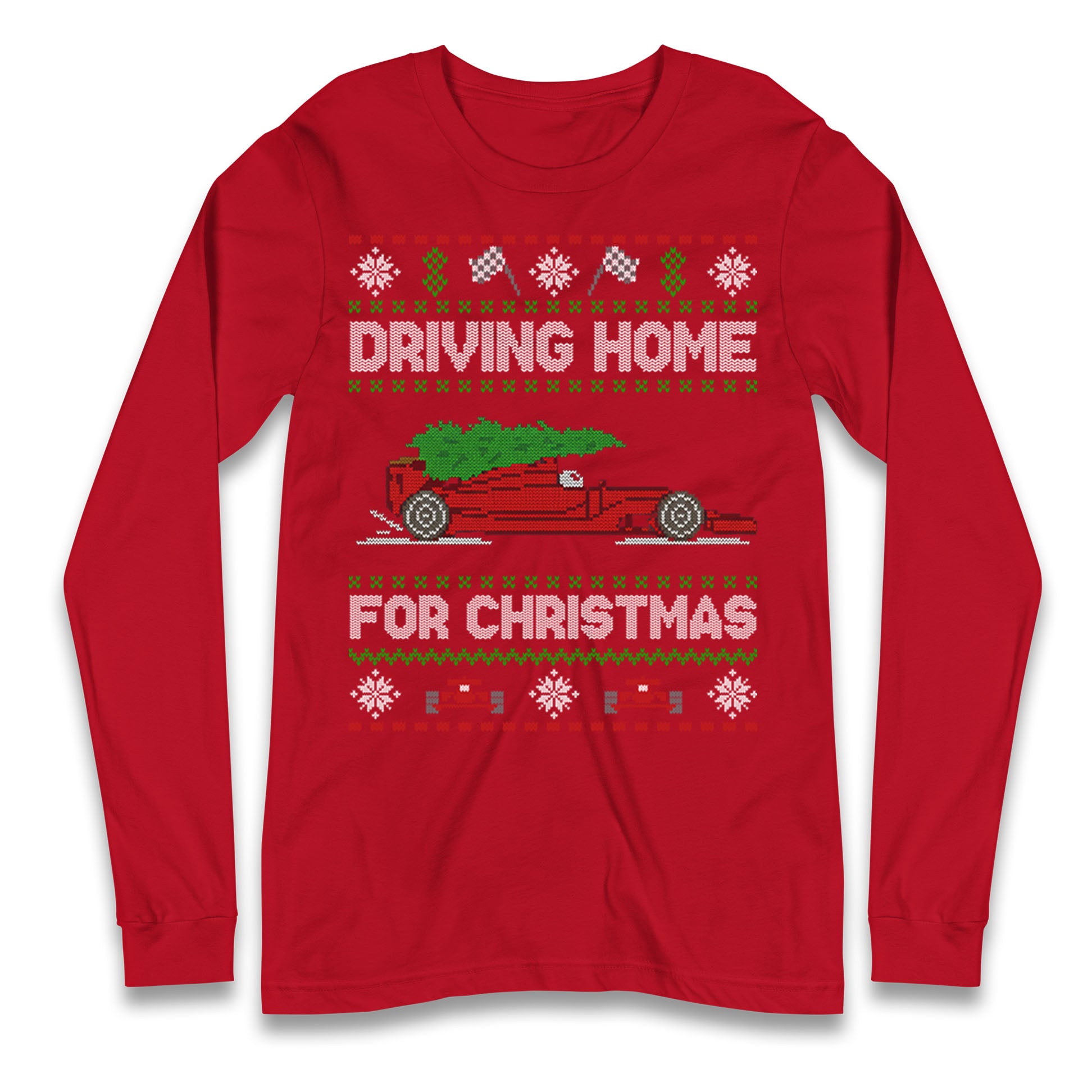F1 Christmas Longsleeve T Shirt