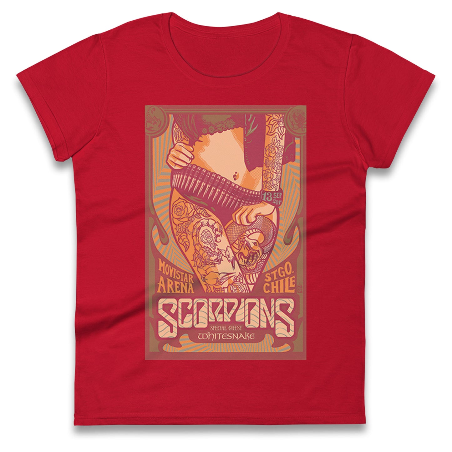 David Coverdale Ladies T Shirt 