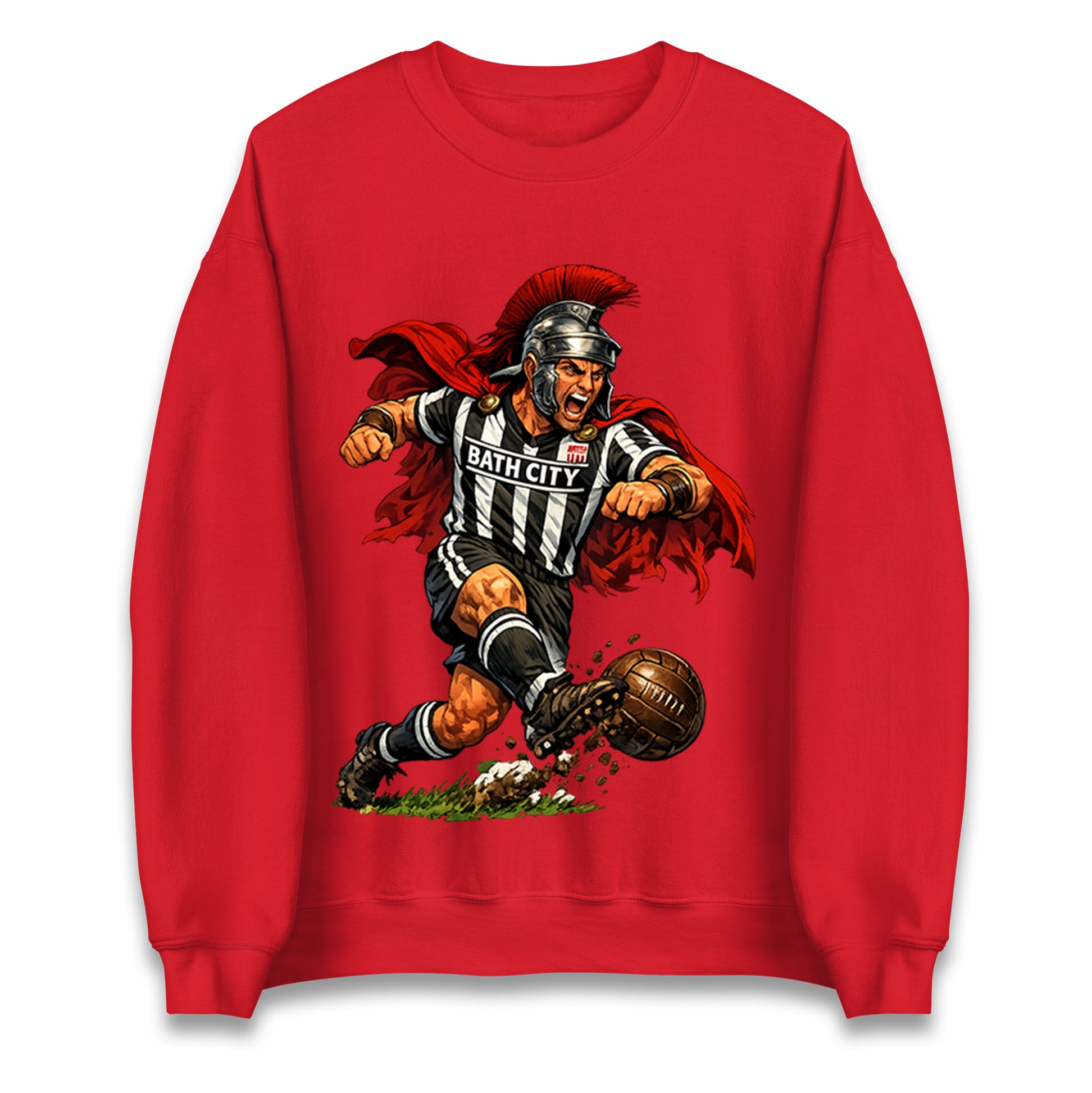 Retro Bath City Football Jumper