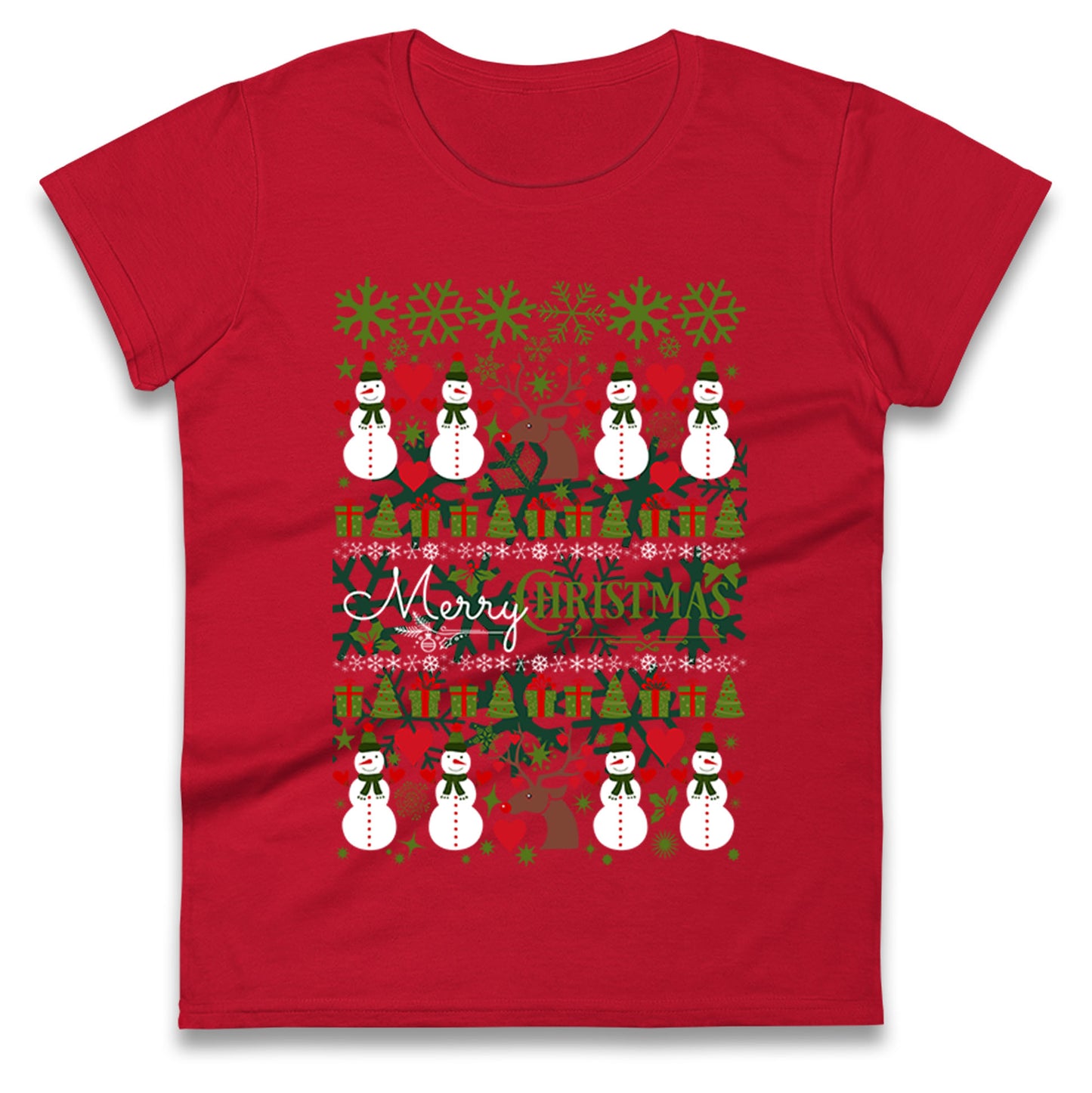 Together For Christmas Ladies T Shirt