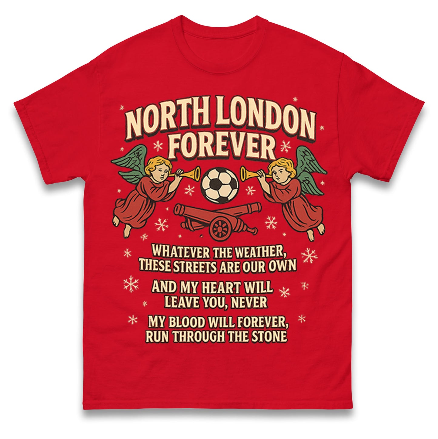 Arsenal Christmas T Shirt