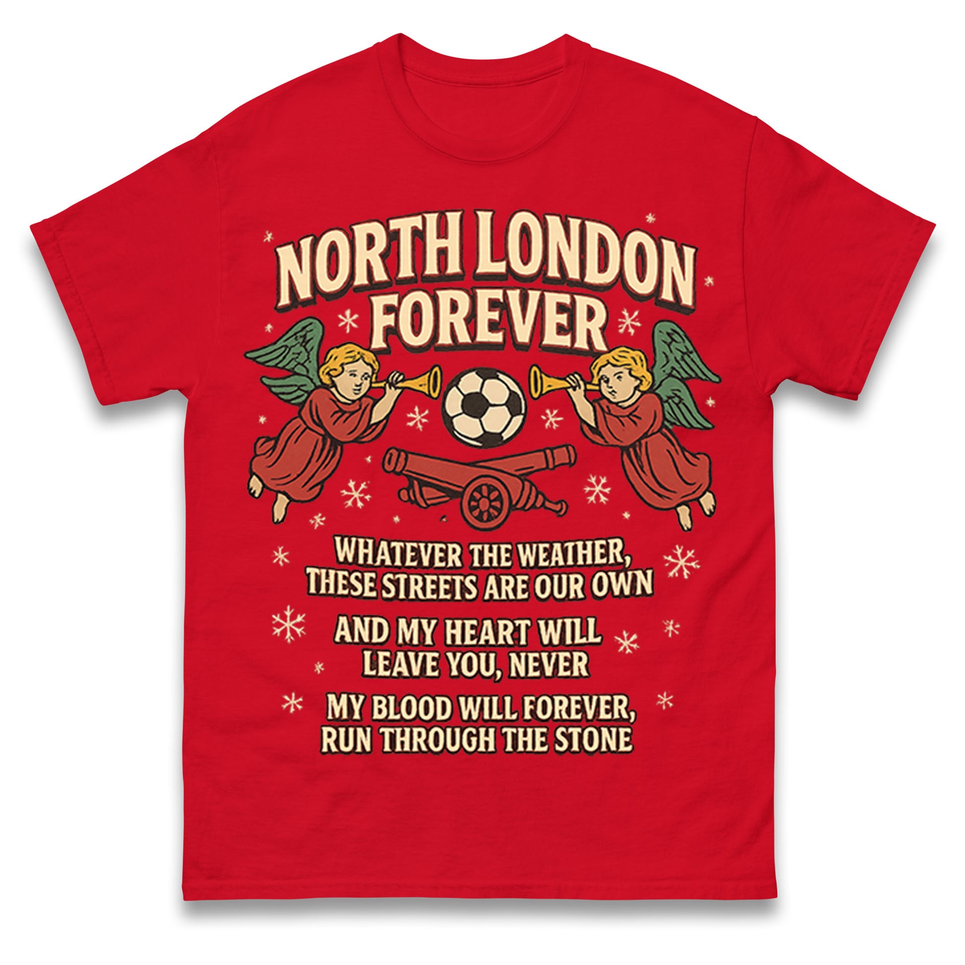 Arsenal Christmas T Shirt