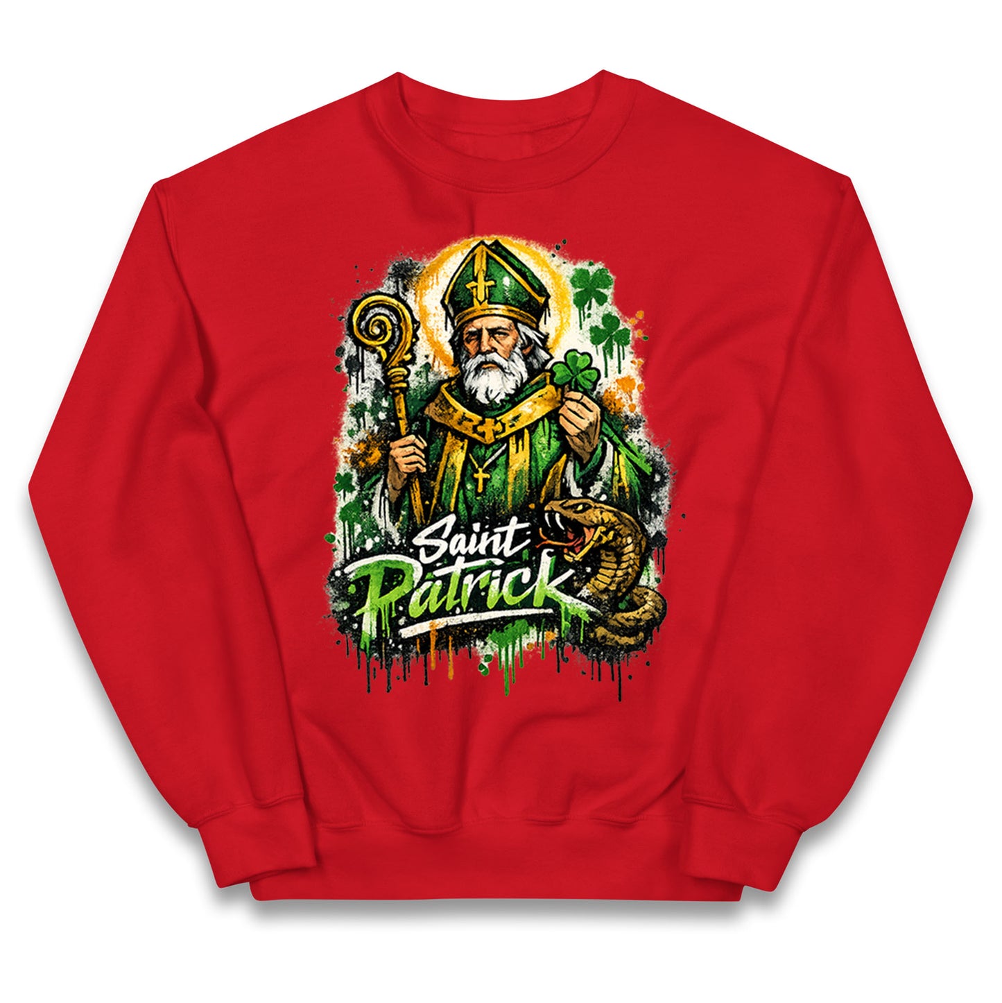 Saint Patrick Ireland Kids Jumper