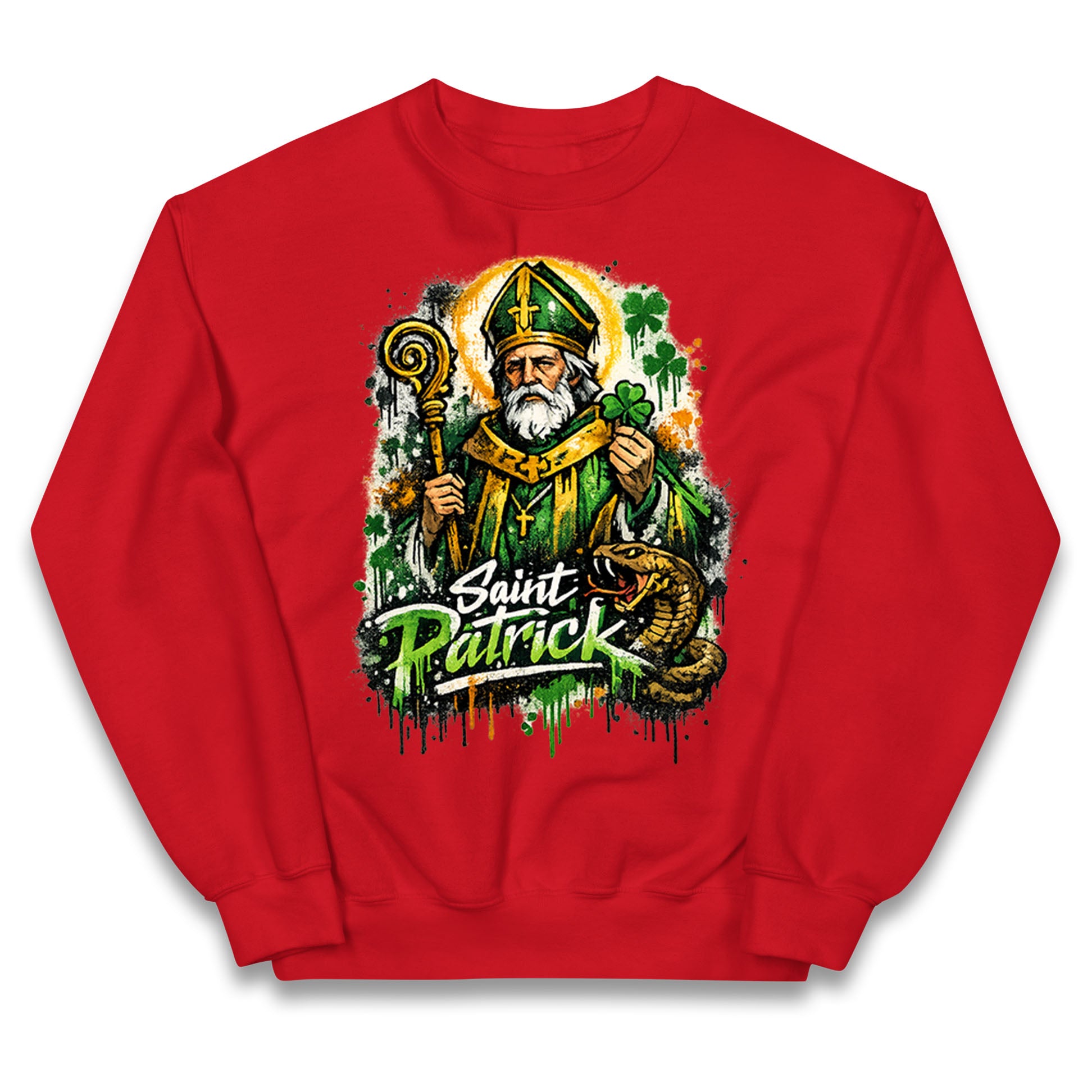 Saint Patrick Ireland Kids Jumper